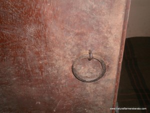 110 Year Old Iron Door Handle Traditonal iron door handle without rust